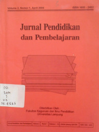 jurnal pendidikan dan pembelajaran