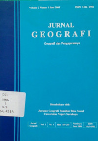 Jurnal geografi