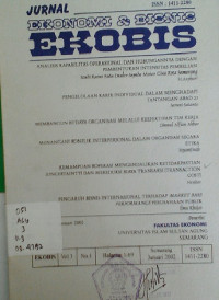 jurnal Ekonomi & bisnis ekobis