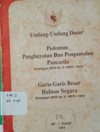 Undang - Undang Dasar