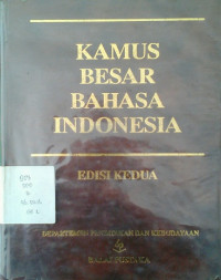 kamus besar bahasa indonesia