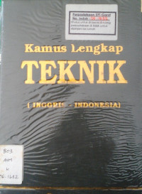 Kamus Lengkap Teknik