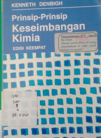 Prinsip-prinsip Keseimbangan Kimia