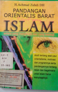 pandangan orientalis barat islam