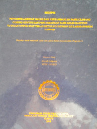 skripsi pengaruh agregat halus pertambangan pasir cilopang gunung guntur dan pertambangan  leles kampung tutugan untuk kuat tekan beton fe`25 dengan uji laboratorium 31,88Mpa