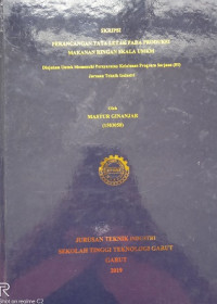 Perancangan Tata Letak  Pada Produksi Makanan  Ringan Skala UMKM