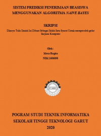 Sistem Prediksi Penerimaan Beasiswa Menggunakan Algoritma Naive Bayes