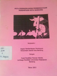 Peta Permasalahan Pemberdayaan Perempuan Kota Bandung