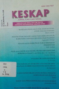 Keskap jurnal ilmu ilmu sosial