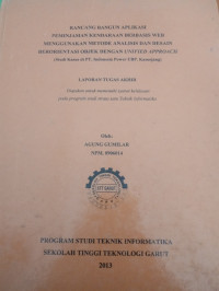 Pengembangan Sistem Informasi Persediaan Obat ( Studi kasus Di Apotek Siliwangi Garut)