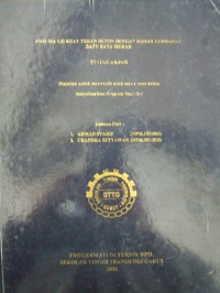 Analisa Ujia KUat Tekan Beton Dengan Bahan Tambahan Batu Bata Merah