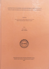 Arsitektur Enterprise Sistem Informasi Menggunakan TOGAF-ADM Di Sekolah Menengah Kejuruan Al-Hikmah