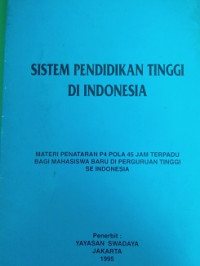 Pendidikan Tinggi Di indonesia