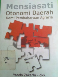 Mensiasati Otonomi Daerah