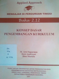 Konsep Dasar Pengembangan Kurikulum