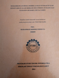 Pengembangan Media Pembelajaran Interaktif Ilmu Pengetahuan Alam Berbasis Multimedia Di Madrasah Tsanawiyah Darul Mutaa'limin