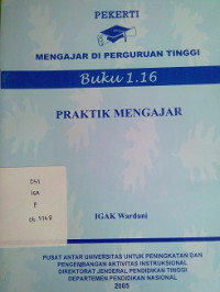 Praktik Mengajar