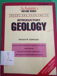 Schaum's Outline Series The Ory And Problems Of Interoductony Geologi