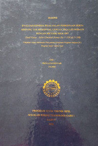 Evaluasi Kinerja Ruas Jalan Perkotaa Serta Simpang Tak Bersinyal Lengan tiga Leuwo Daun Dengan Metode MKJI 1997 (Studi kasus; Jalan Cimanuk Nomor Sta 1+550 sd 2+200)