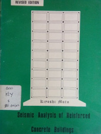 Seismic Analysis Of  Reinforced Concrete Buildings