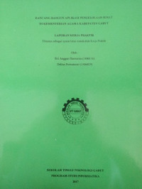 Rancang Bangun Apilikasi Pengelolaan Surat Di Kementrian Agama Kabupaten Garut