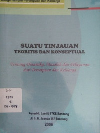 Suatu Tinjauan Teoritis Dan Konseptual