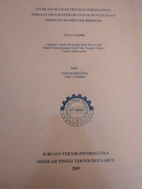 Studi Aplikasi Betwin dan Peranannya Sebagai Solusi Efektif Untuk Penggunaan Jaringan Komputer Bersama