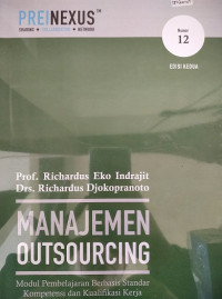 Manajemen Outsourcing : Modul Pembelajaran Berbasis Standar Kompetensi dan Kualifikasi Kerja